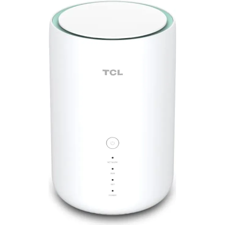 TCL LinkHub - HH130VM Home Station Router 4G, LTE (CAT 12/13), Dual Band, Gigabit, Unterstützung SIM-Karte, 3CA Standard, WiFi AC, Hotspot für bis zu 64 Benutzer, Weiß [Italien]