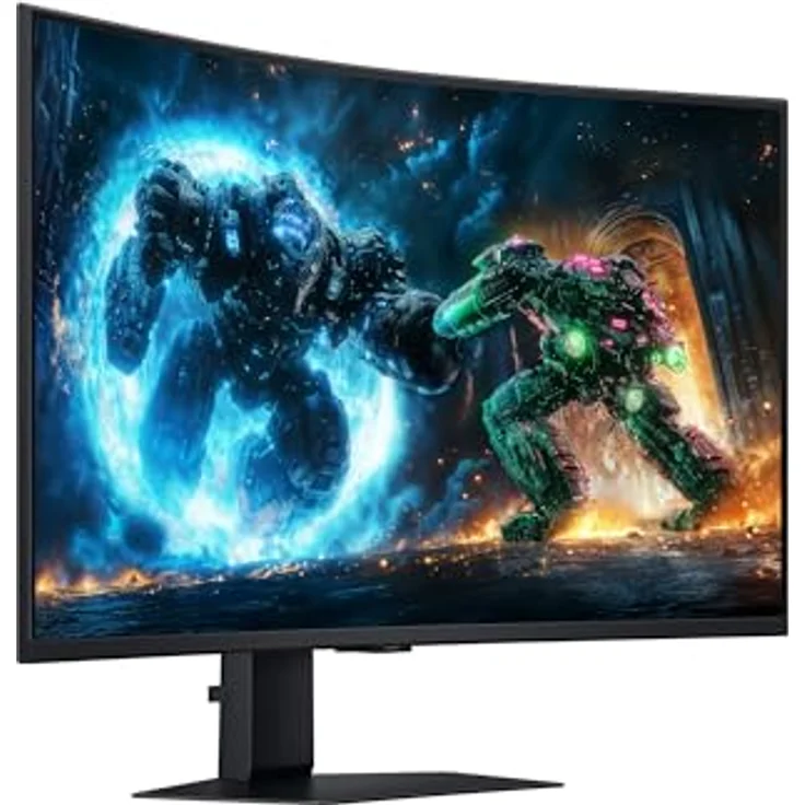 SAMSUNG Odyssey G75F 37 Zoll Curved Gaming Monitor, 4K UHD 3840 x 2160, 165 Hz, 1 ms, 1000R, VESA DisplayHDR 600, AMD FreeSync Premium Pro, Core Sync, LS37FG756EUXEN – Bild 3
