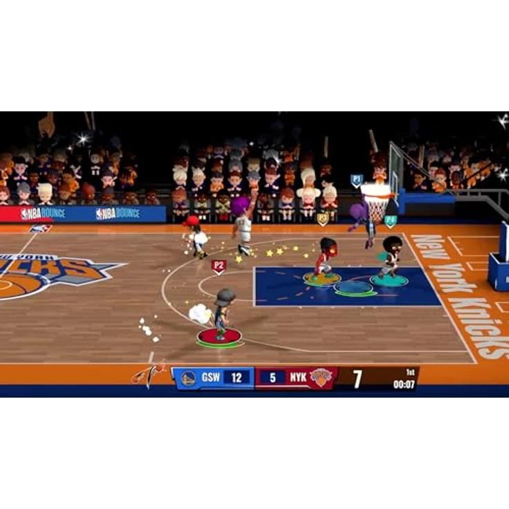 Outright Games NBA Bounce - Schalter, Nintendo Switch Spiel mit Co-Op für 4 Spieler, Team-Maskottchen und anpassbare Lineup – Bild 4
