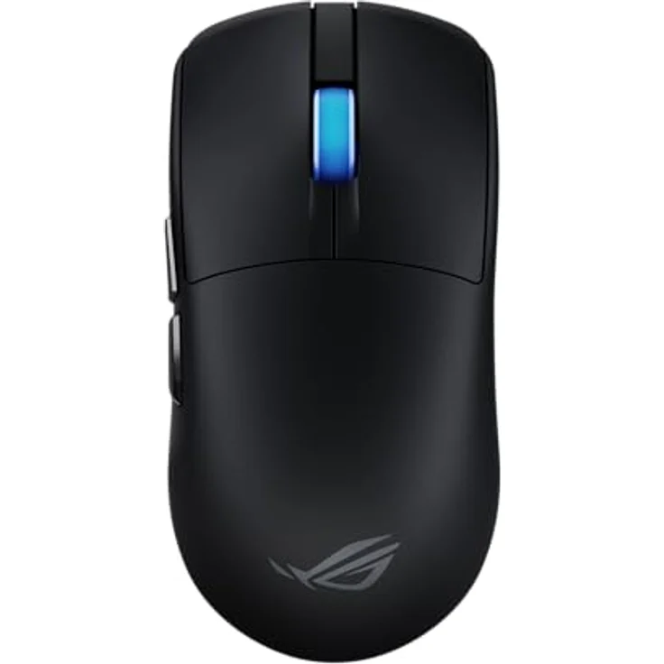 ASUS ROG Harpe II Ace Gaming-Maus, kabellos, 48 g, optischer Sensor AimPoint Pro 42K, 8K-Abtastung, 5 programmierbare Tasten, symmetrisch, Weiß – Bild 1