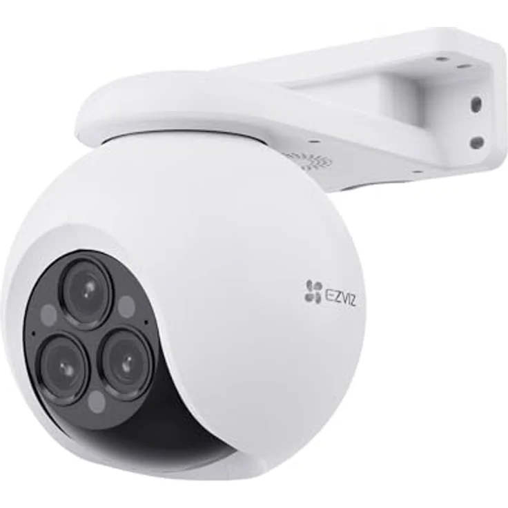 EZVIZ H80f Multi, WiFi Überwachungskamera für den Außenbereich, 4 MP mit 12-fach Zoom, Auto-Tracking, Farbnachtsicht bis 20m, bidirektionales Audio, IP67 wetterfest – Bild 1