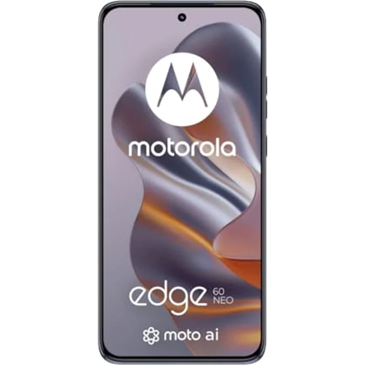 Motorola Edge 60 Neo (256 GB, Grey, PANTONE Grisaille, 6.36", Dual SIM, 5G), Smartphone, Grau – Bild 3