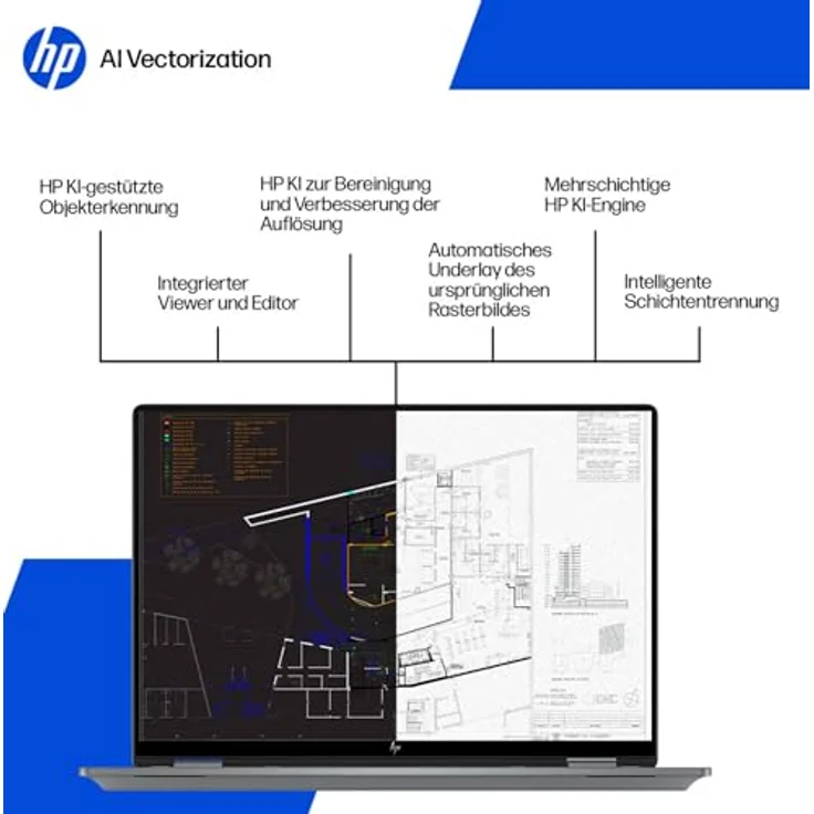 HP DesignJet T870 24-in Großformatdrucker, 2400 x 1200 DPI, Farb-Tintenstrahldruck, Ethernet/LAN, 1024 MB Speicher – Bild 15