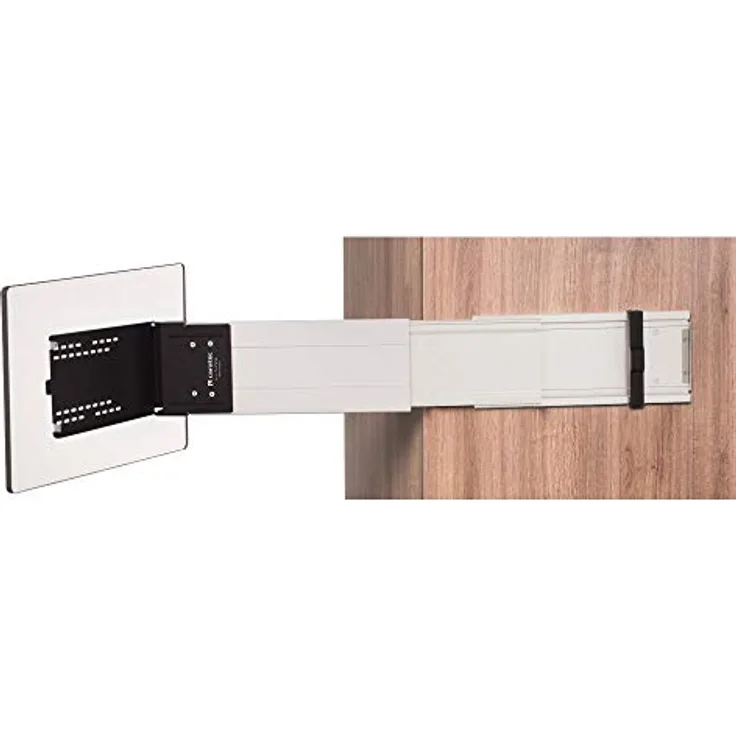 Caratec Flex CFA102L, TV-Halter für Wohnmobil mit seitlichem Auszug aus Aluminium