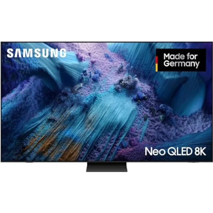 SAMSUNG Neo QLED 8K QN990F, 98 Zoll (249 cm) Mini LED UHD Fernseher mit NQ8 AI Gen3 Prozessor, 8K Upscaling Pro, Glare Free, Wireless One Connect, Art Store Galerie und Dolby Atmos Sound (2025) – Bild 1