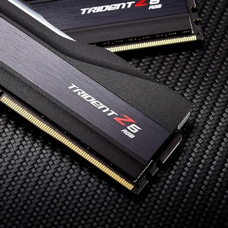G.Skill DIMM 64 GB DDR5-6400 (2x 32 GB) Dual-Kit Arbeitsspeicher, Trident Z5 RGB Serie, individuell einstellbare RGB-LED-Beleuchtung – Bild 6