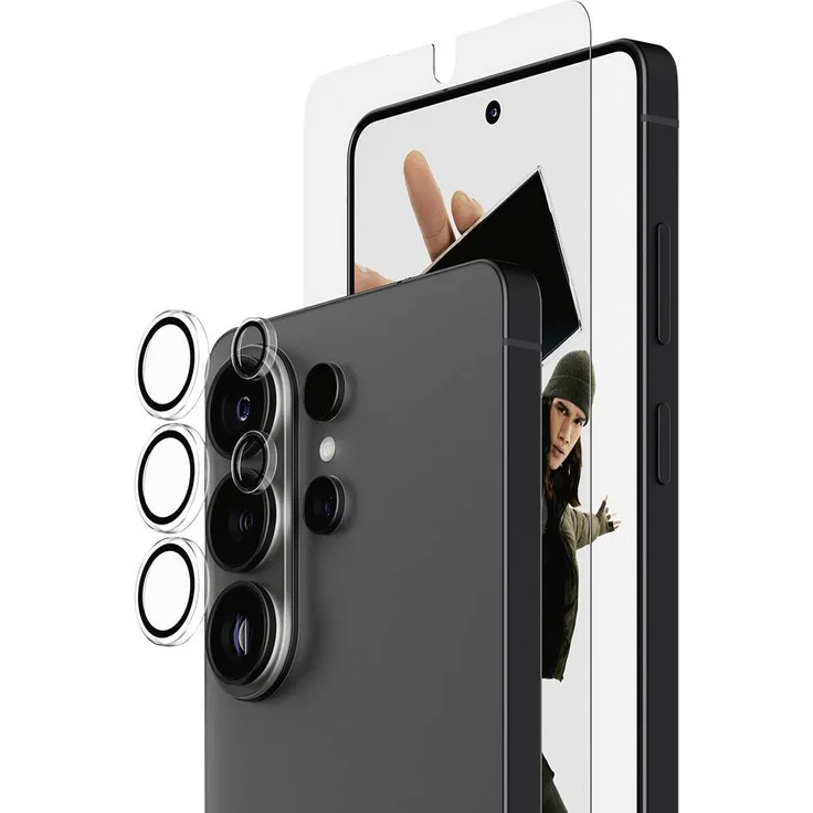 PanzerGlass Kameraschutzglas für Samsung Galaxy S26 Ultra, 2-in-1 Schutzpaket mit hoher Kratzfestigkeit und einfacher Installation