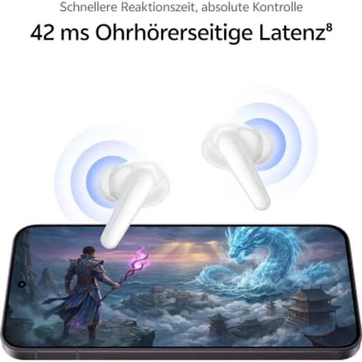 Vivo Buds Pro, In-Ear Kopfhörer mit 55 dB Active Noise Cancellation, Bluetooth 6.1, schwarz – Bild 7