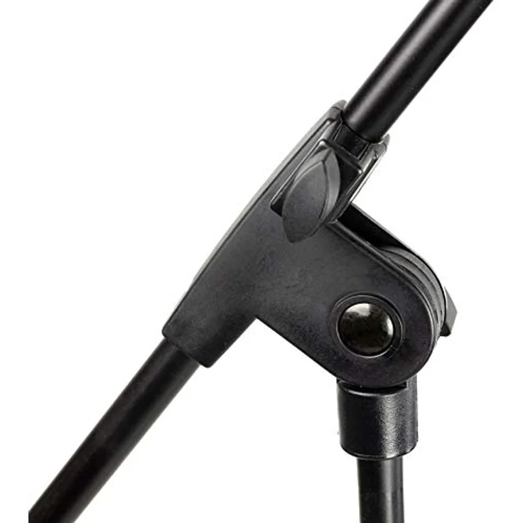 RockJam RJMS100 Boom Microphone Stand with Microphone Clip Black – Bild 5