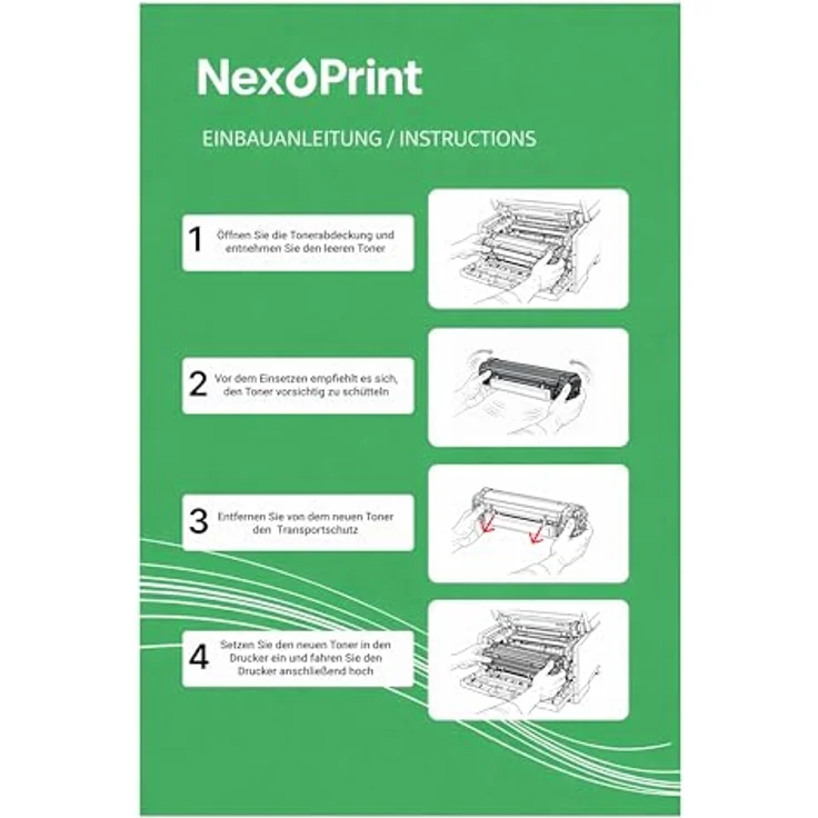 NexoPrint Toner kompatibel zu Kyocera TK-5230Y, Gelb, hohe Reichweite, brillante Druckqualität, schnell zu installieren – Bild 4