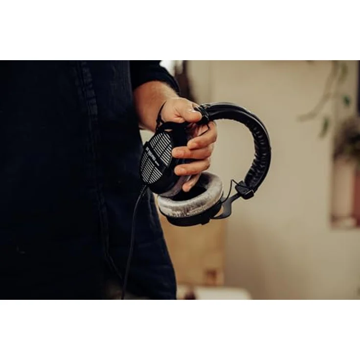 beyerdynamic EDT 990 V Ohrpolstersatz Velour in silbergrau für DT 990, DT 880 und weitere beyerdynamic Modelle - Preisvergleich – Bild 3