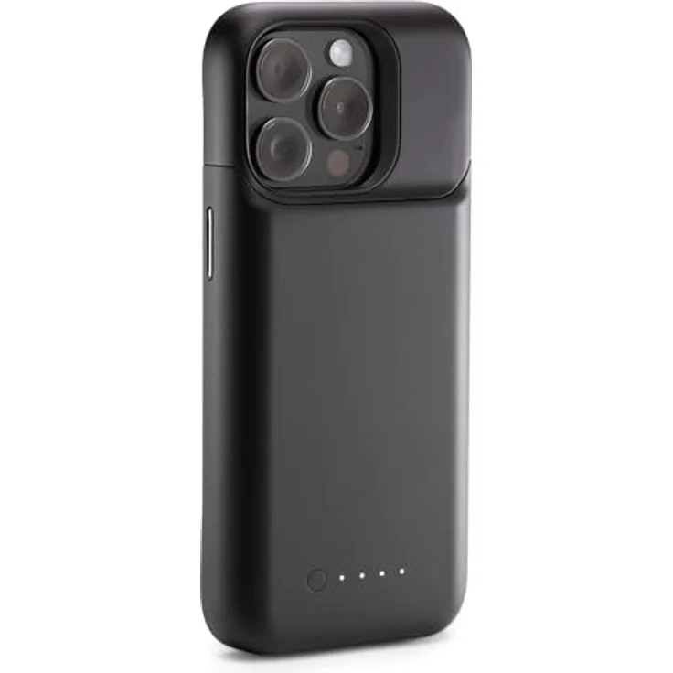 mophie Juice Pack, Smartphone Hülle mit 2.400mAh Akku und Fallschutz bis 1,8m für Apple iPhone 15 Pro, Schwarz – Bild 1