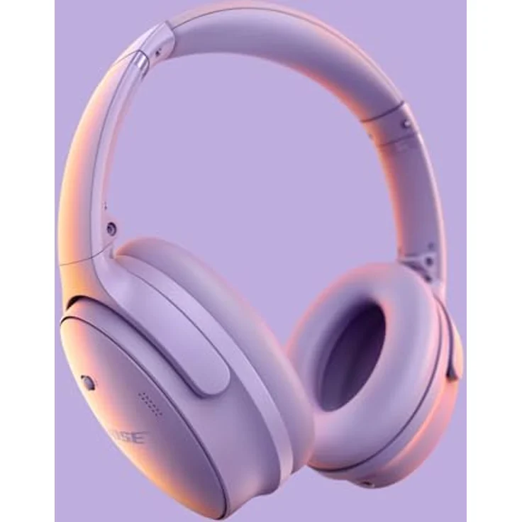 Bose QuietComfort Kabellose Kopfhörer mit Noise-Cancelling, Bluetooth Over-Ear-Kopfhörer, bis zu 24 Stunden Akkulaufzeit, Hellflieder - Limited Edition – Bild 2