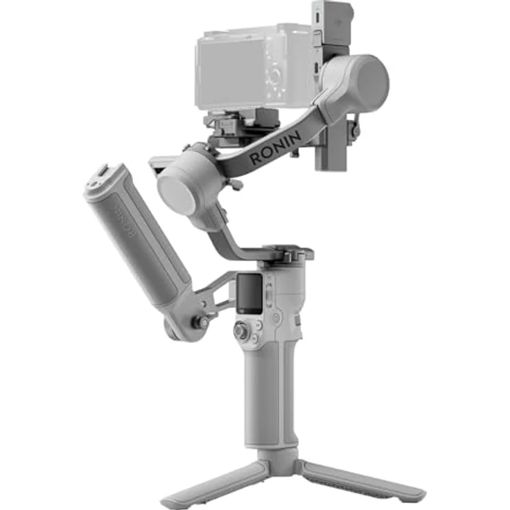 DJI RS 4 Mini Combo, Gimbal-Stabilisator für Kamera Canon/Sony/Panasonic/Nikon/Fujifilm, 2 kg Traglast, Auto-Achsenverriegelungen, Intelligente Verfolgung, Aktentaschengriff – Bild 1