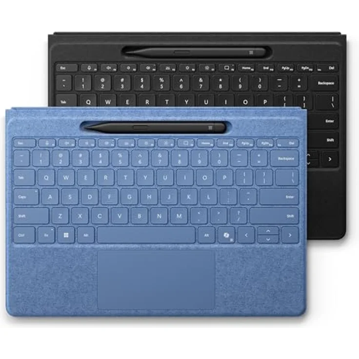 Microsoft Surface Pro Flex Keyboard mit Pen - blau, schnelles und präzises Tippen, Copilot auf Knopfdruck, kabellose Ladefunktion – Bild 4