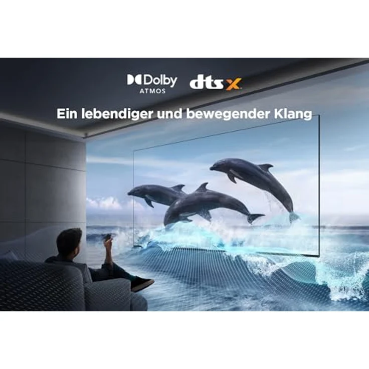 TCL 50PF650, 50 Zoll 4K UHD Smart TV mit Dolby Vision, Dolby Atmos, Alexa und Triple-Tuner – Bild 6