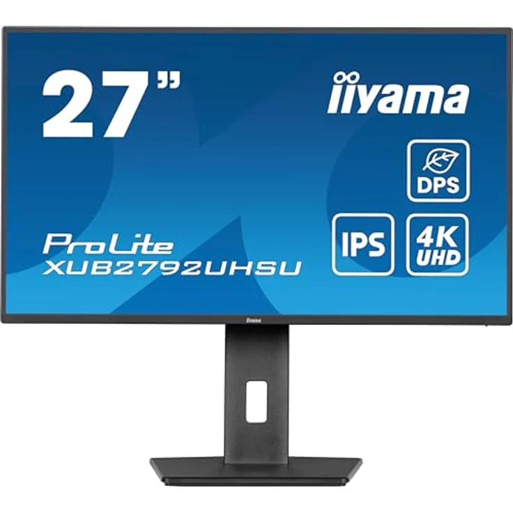 iiyama Prolite XUB2792UHSU-B6 27" IPS LED Monitor 4K UHD HDMI DP USB3.2 USB-C 15W DPS Pivot schwarz – Bild 2