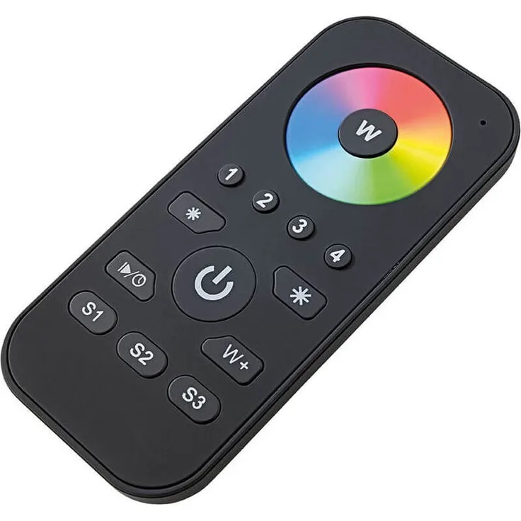 SIGOR LUXIGENT Handfernbedienung, 4 Kanal RGB/W, kompakt 120x55x17mm