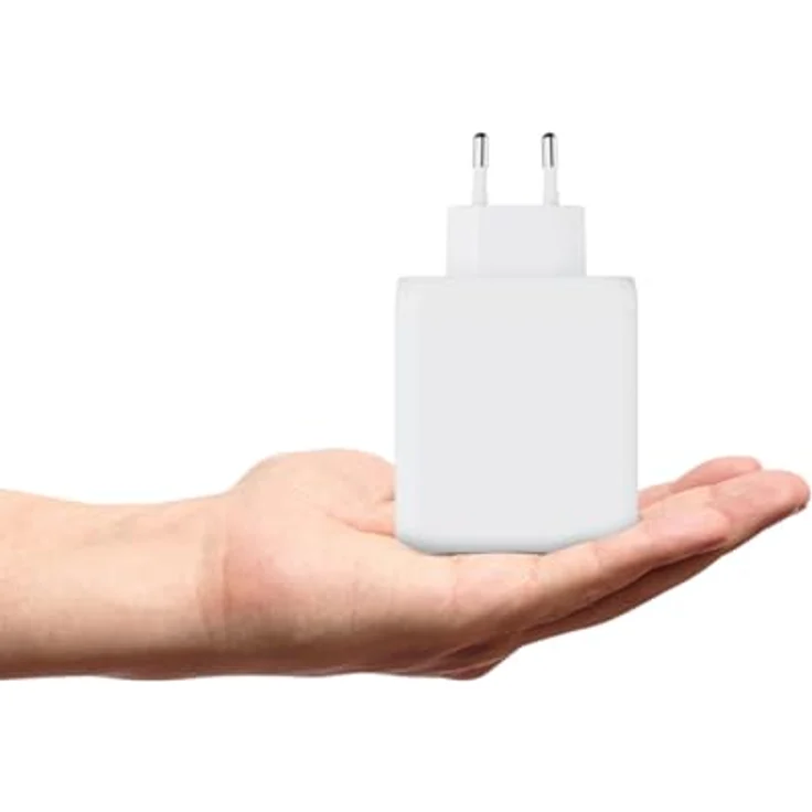 Xtorm GaN2-Ultra Power Adapter, 100W, 3 Anschlüsse, Recyceltes ABS-Material, USB-C & USB-A-Eingang, Geeignet für Smartphones, Tablets und Laptops - Weiß – Bild 3