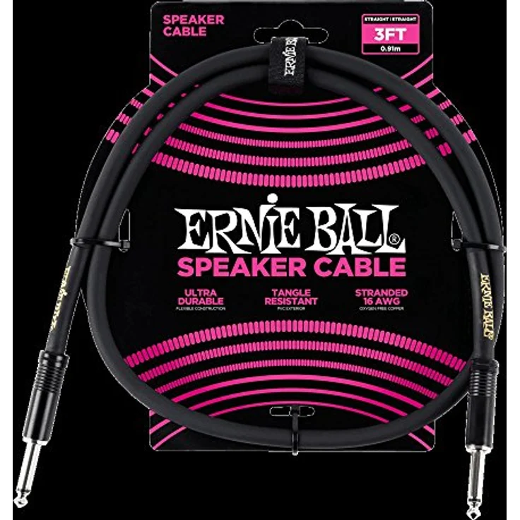 Ernie Ball Lautsprecherkabel, gerade/gerade, 91 cm – Bild 3