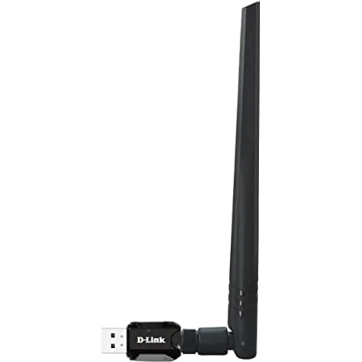 D-Link DWA-137 N300 High-Gain Wi-Fi USB Adapter (USB 2.0, abnehmbare High-Gain-Antenne, WPS, Kompatibl mit Windows, MacOS and Linux) – Bild 1