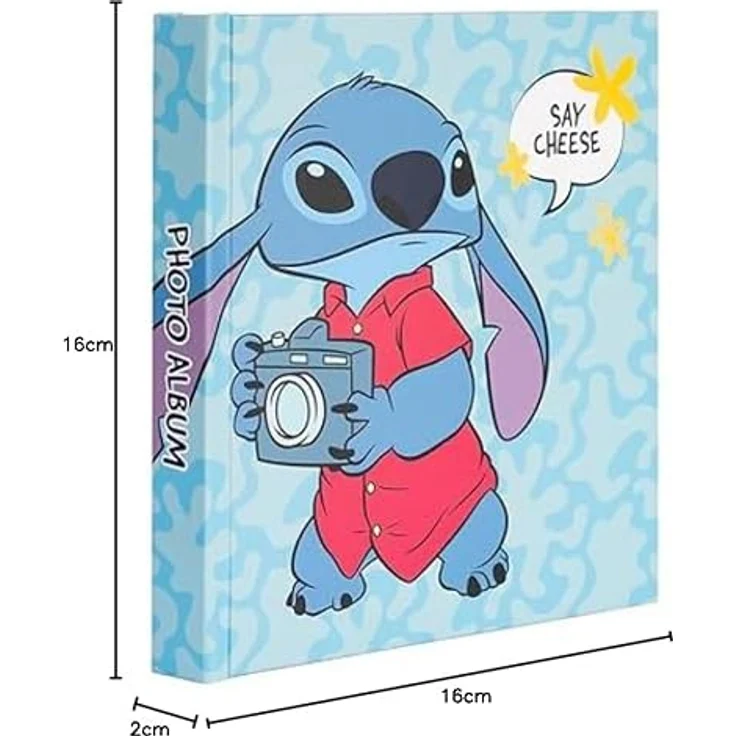 Grupo Erik Disney Stitch Selbstklebendes Fotoalbum, hochwertig mit viel Platz für Erinnerungen – Bild 8