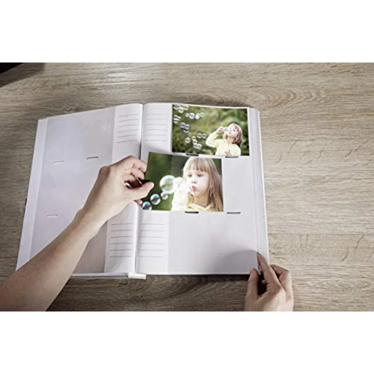 Amazing Memories blau 300 Fotos 10x15 cm, weiße Seiten, Memo Album – Bild 6