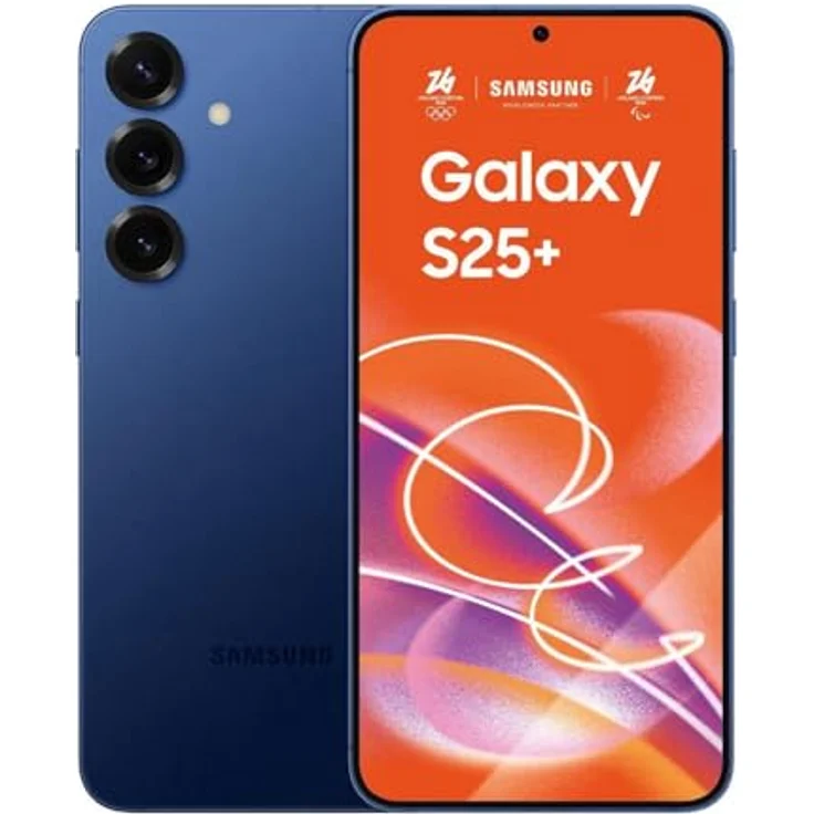 Samsung Galaxy S25+ Smartphone AI, 6.7'' QHD+ Dynamic AMOLED 2X, 50MP Kamera, 12GB RAM, 256GB, 4.900 mAh, Navy – Bild 2