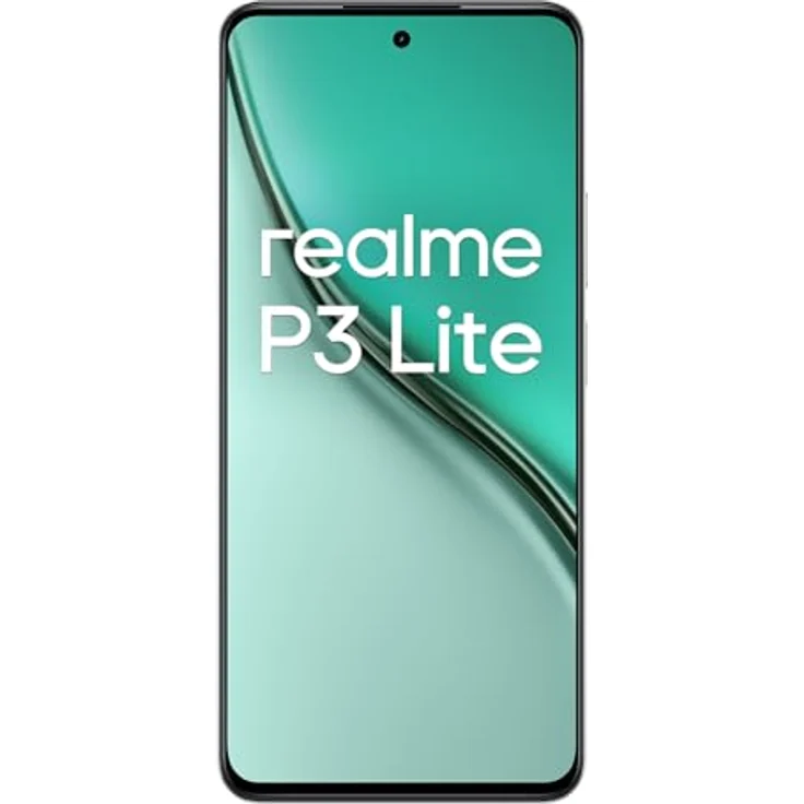 realme P3 lite Smartphone, Grün, 8+256GB, 50MP AI Kamera, 120Hz Eye Comfort Display, 6000 mAh Akku, T7250 Chipset, Militärisch robuste Bauweise, Wasserresistent – Bild 2