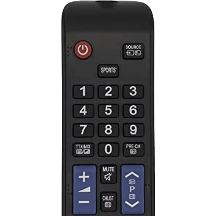 azurano Ersatz-Fernbedienung für Samsung BN59-01198Q, Universal-Fernbedienung ersetzt AA59-00570A, AA59-00621A, hohe Qualität, ohne Batterien – Bild 4