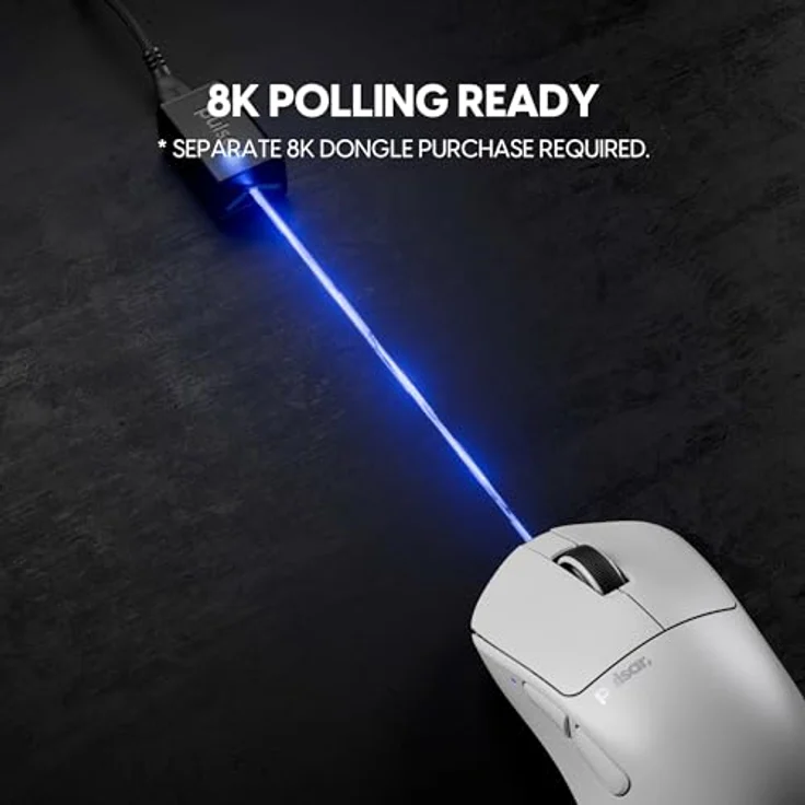 Pulsar X3 Mini Wireless, Gaming Maus mit optischem Sensor und 5 Tasten, weiß – Bild 8