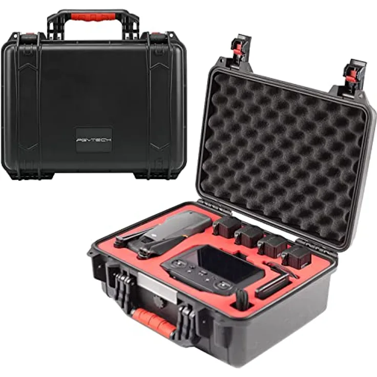 PGYTECH Mavic 3 P-26A-006 Sicherheits-Tragetasche, stoßfest, wasserdicht (IP67) mit EVA-Schaumstofffutter und ergonomischem Griff