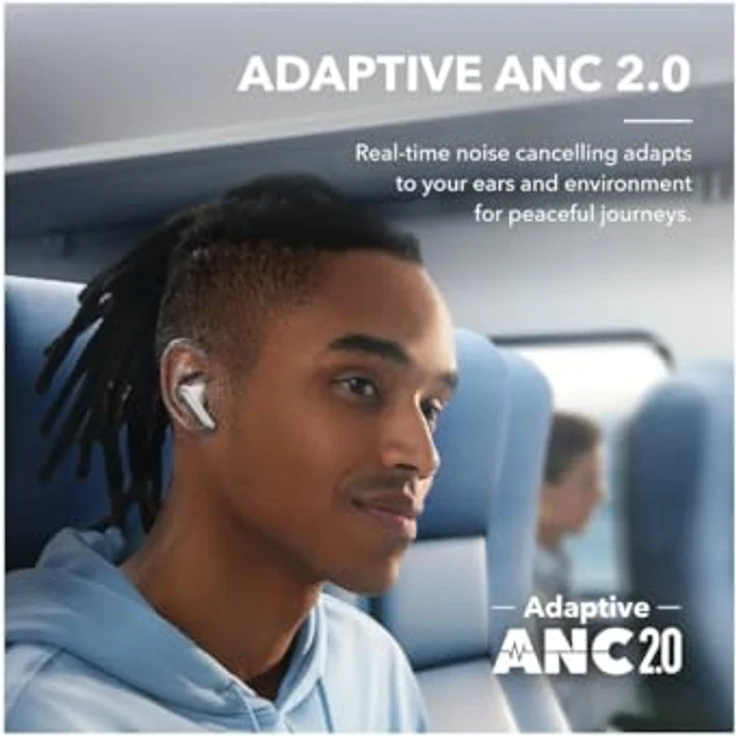 Anker Soundcore Liberty 4 NC (ANC, 10 h, Kabellos), Kopfhörer, Weiss – Bild 2