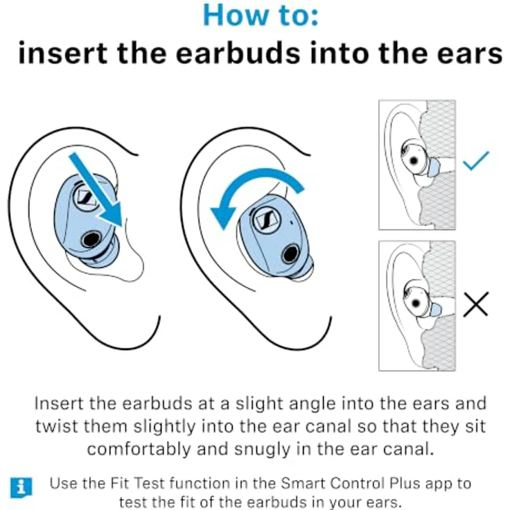 SENNHEISER Momentum True Wireless 5, In-ear Kopfhörer mit Geräuschunterdrückung, 40 Stunden Akkulaufzeit, Bluetooth, Lavender – Bild 9