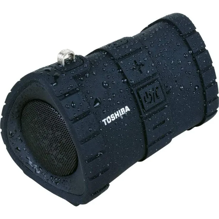 Toshiba Sonic Dive 2 TY-WSP100 black (Batteriebetrieb), Bluetooth Lautsprecher, Schwarz