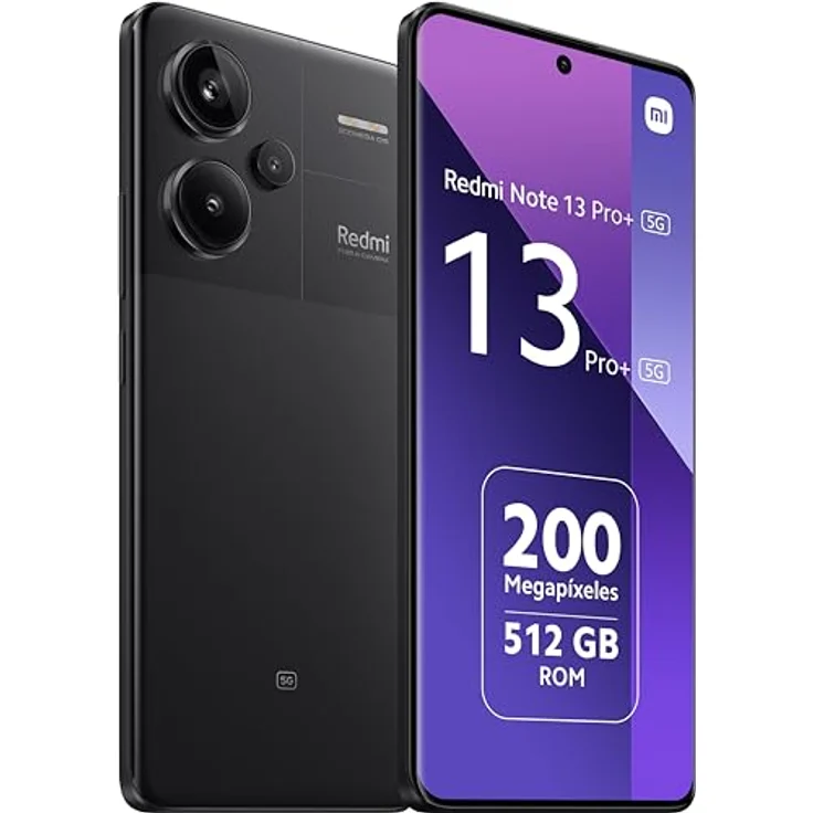 Xiaomi Redmi Note 13 Pro+ 5G 512GB, 12GB, black – Bild 2