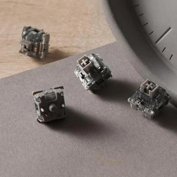 Akko AKKO V3 Pro Silver Switches, mechanisch, 5-Pin, linear, MX-Stem, 40g - 45 Stück – Bild 6