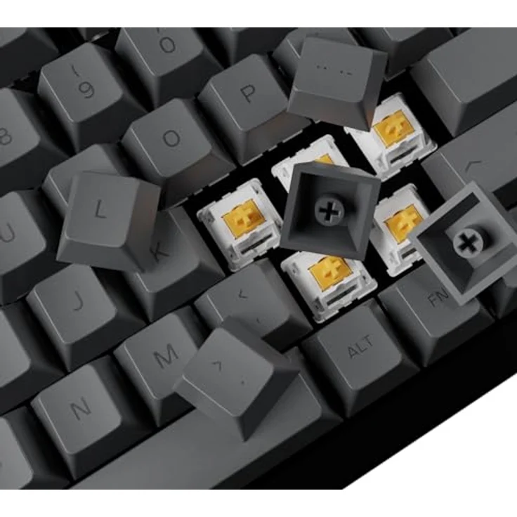 Glorious PC Gaming Race GPBT ISO DE-Layout Tastenkappen für Mechanische Tastatur, aus Ultra-Haltbarem PBT-Kunststoff – Bild 3