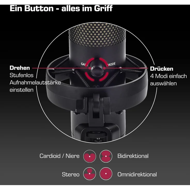 DOCKIN MP3000 Mikrofon – Bild 4