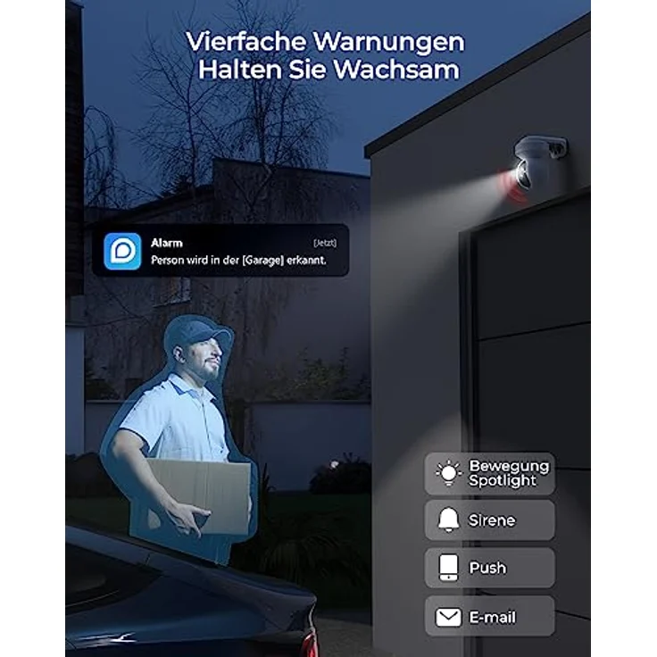 Reolink E1 Outdoor Pro 4K 8MP WLAN PTZ Kamera mit Auto-Tracking, Außenbereich – Bild 6