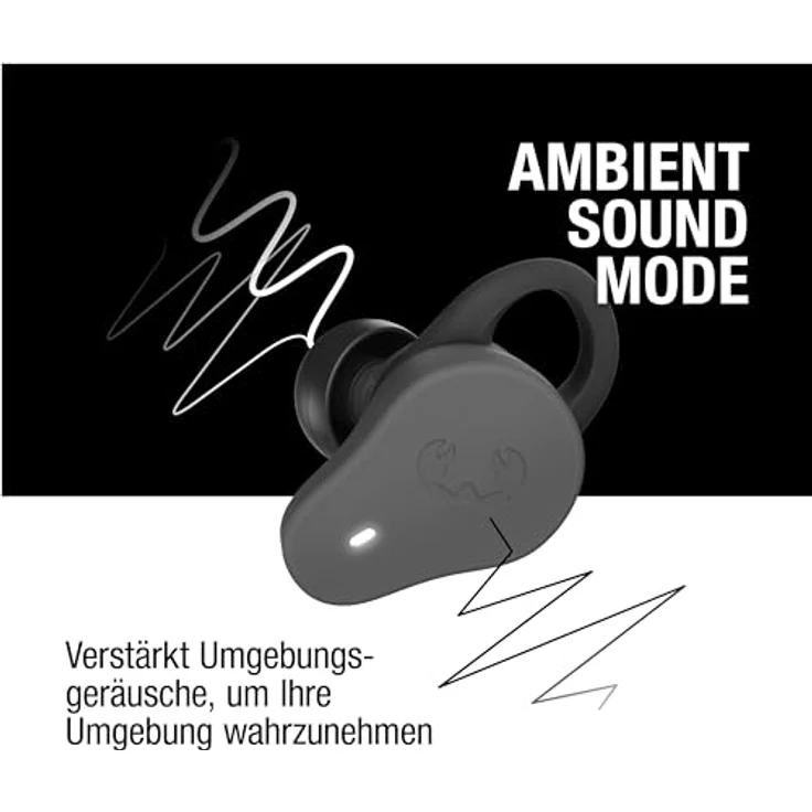 Fresh 'n Rebel Bluetooth®-Ohrhörer "Twins Rush mit Hybrid ANC", TWS Sport, Storm Grey - In-Ear Kopfhörer – Bild 7