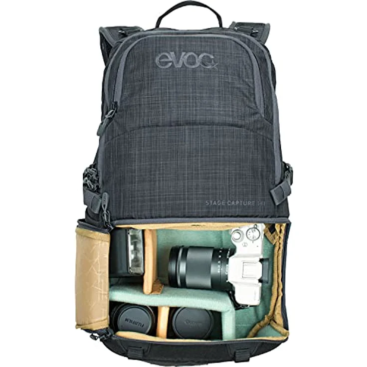 evoc Stage Capture 16l Photo Backpack, Heather Carbon Grey, One Size – Bild 6