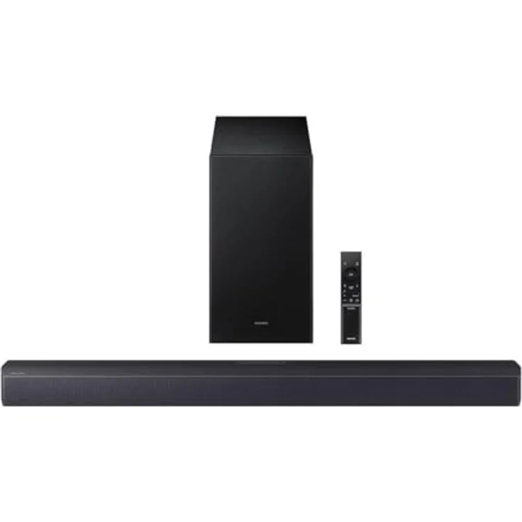 SAMSUNG Soundbar HW-B450F/ZF 2025, 2.1 Kanäle mit Dolby Audio/DTS Virtual: X, Adaptive Sound, Nachtmodus und Spielmodus – Bild 1