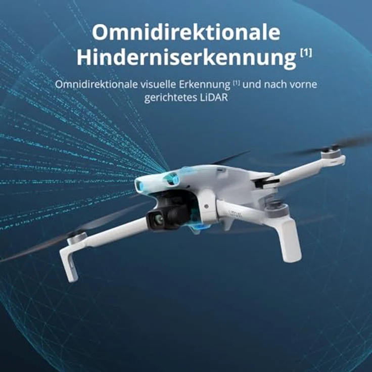 DJI Lito X1 Fly More Combo, 4K Kameradrohne mit DJI RC 2, 1/1,3-Zoll-Sensor, Hinderniserkennung, ActiveTrack, 15 km Videoübertragung, 3 Akkus, C0-zertifiziert – Bild 2