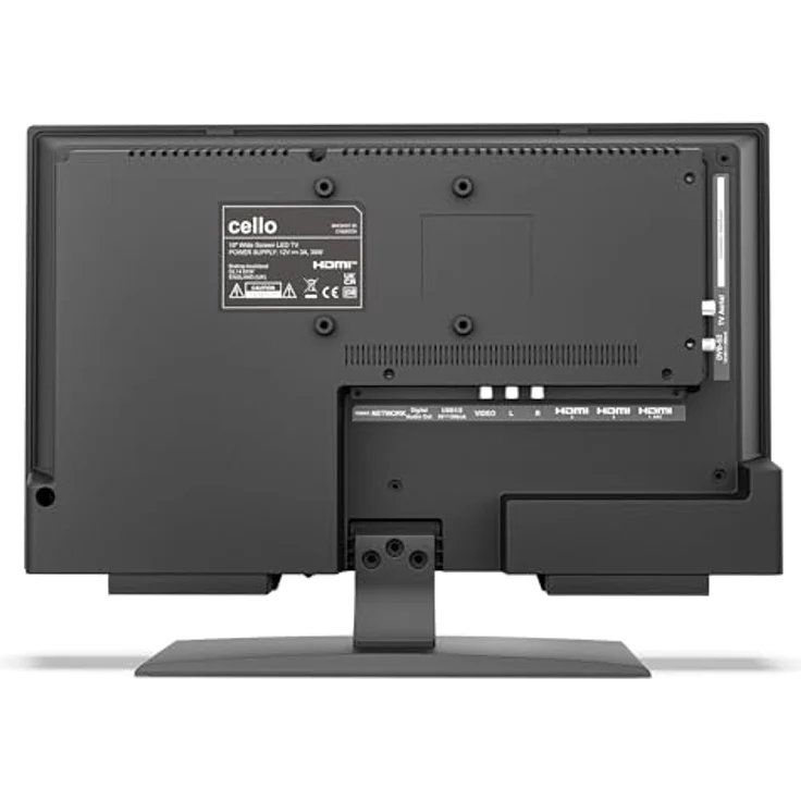 Cello C1926TZH 19" Tizen OS Smart LED TV mit Triple Tuner, Pitch Perfect Sound, Bluetooth, WLAN und VESA-Montage – Bild 4