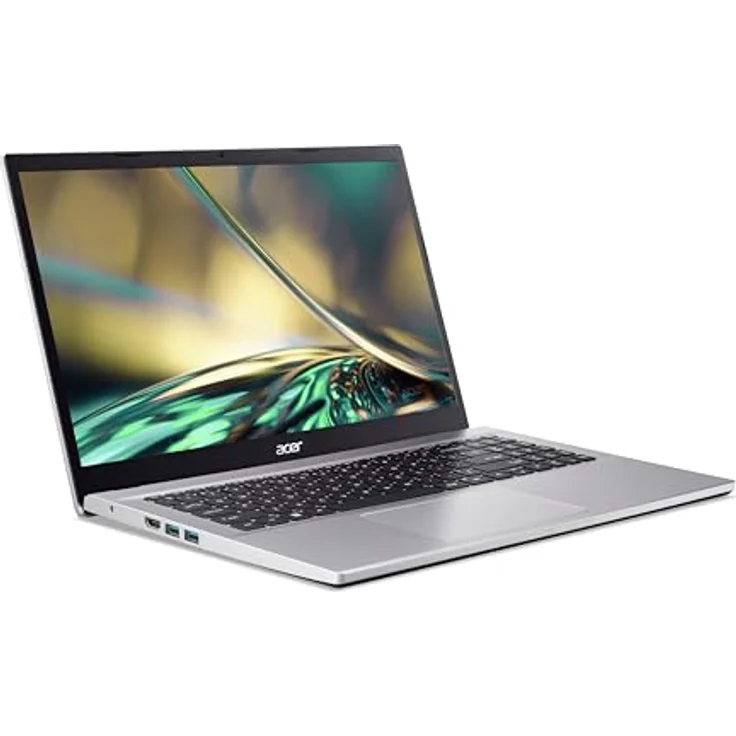 Acer Aspire 3 (A315-59-72MF) Laptop | 15,6" FHD IPS Display | Intel Core i7-1255U | 16 GB RAM | 512 GB SSD | Intel Iris Xe Grafik | Windows 11 | QWERTZ Tastatur | Silber – Bild 3