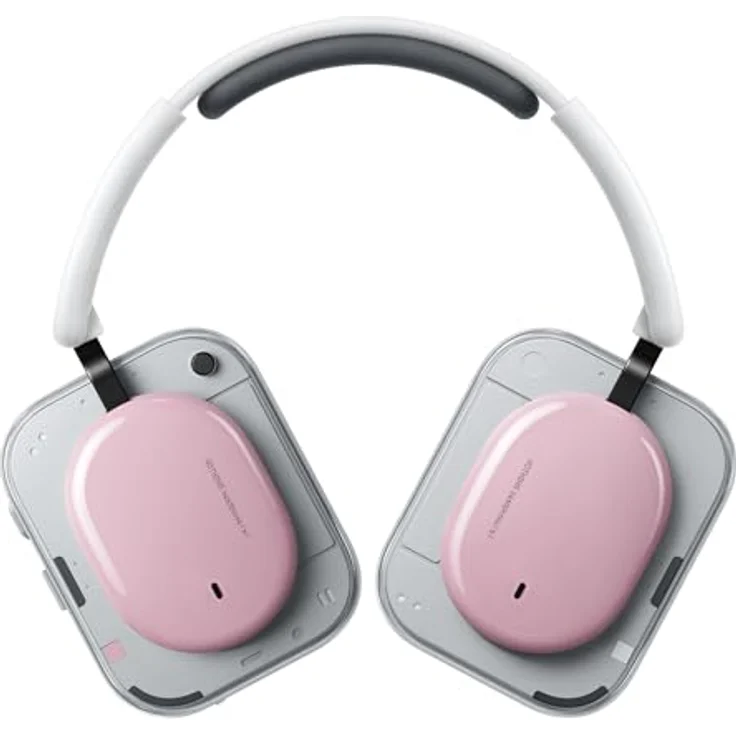 Nothing Headphone (a) Kabellose Over-Ear Kopfhörer mit ANC, bis zu 135h Akkulaufzeit, Hi-Res Audio, LDAC, taktile Steuerung – Rosa – Bild 1