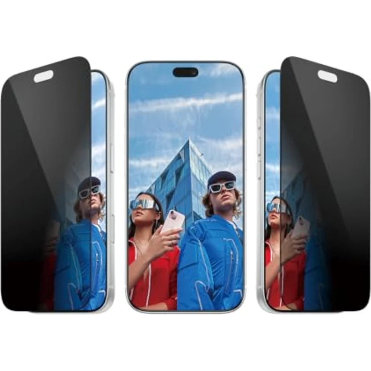 PanzerGlass 2-Way Privacy Screen Protector für Apple iPhone 18 Pro, Ultra-Wide Fit mit FASTFIT IN-A-BOX, Displayschutzfolie – Bild 5