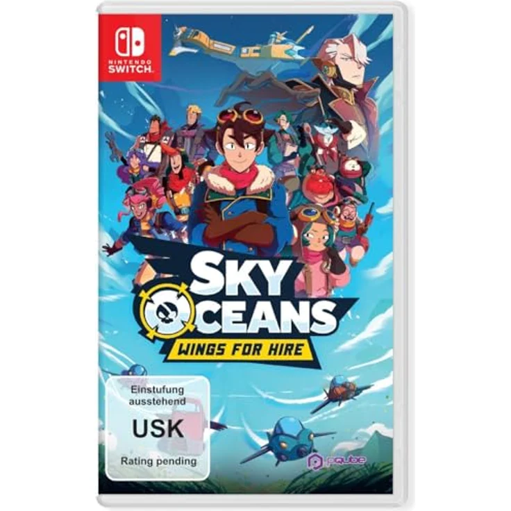 PQube Sky Oceans: Wings for Hire - Switch, RPG mit rundenbasierten Luftkämpfen und Studio Ghibli-inspirierten Visuals - Preisvergleich – Bild 1