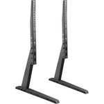 ARLI TV Standfuß Universal 37 - 70 Zoll für LED LCD VESA Standfuss TV-Standfuß, höhenverstellbar, Schwarz